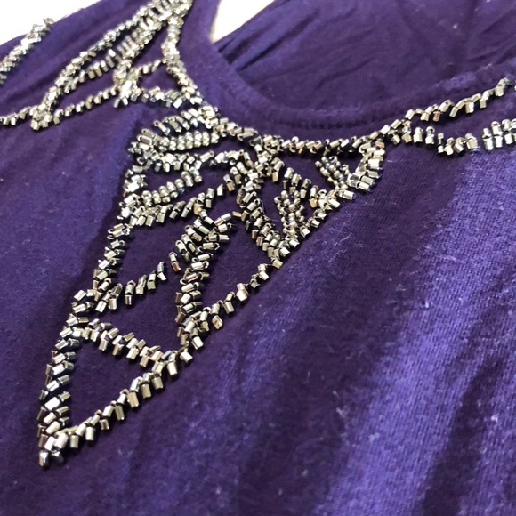 Purple blouse tank top - Picture 2 of 3